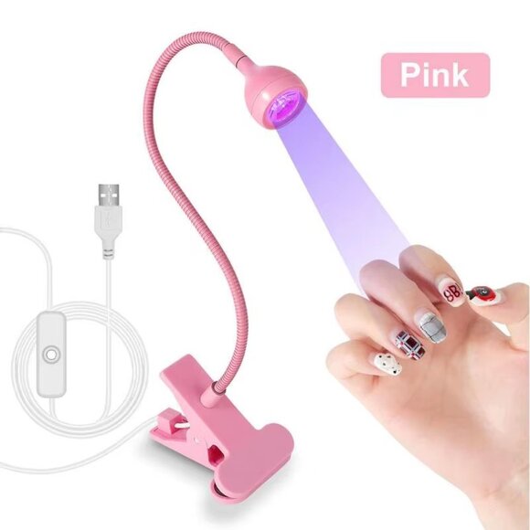 NEW-NEVER USED LED Nail Lamp 3W Flexible Gooseneck Lamp for gel nails - Picture 5 of 6